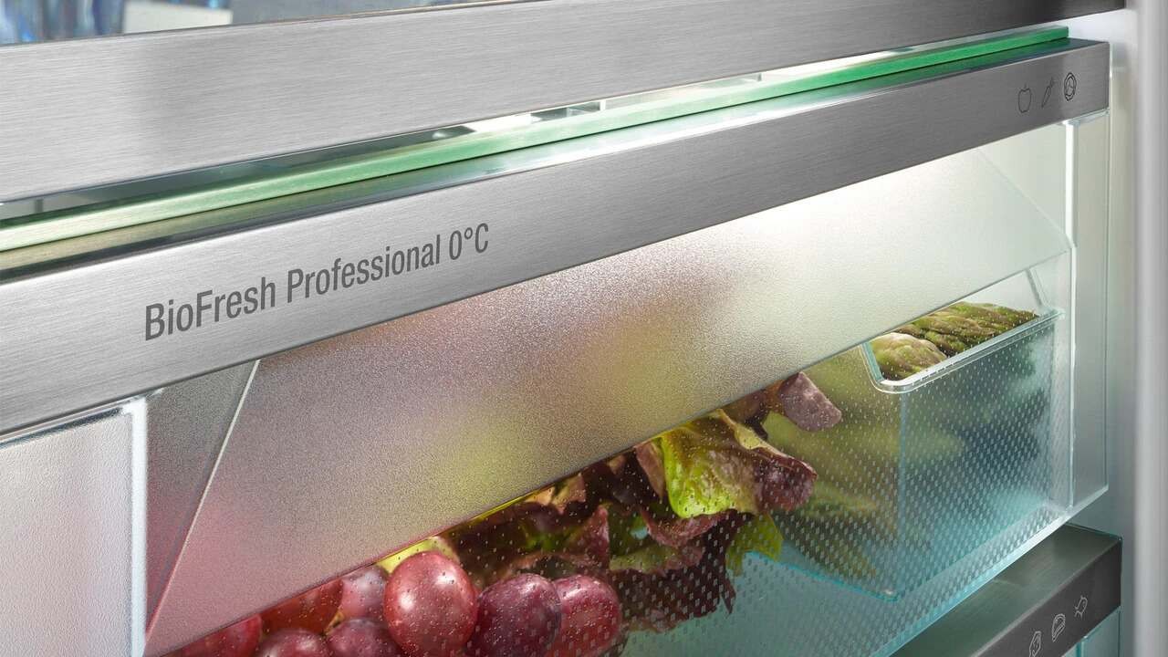 Liebherr BioFresh Fach mit Gemüse und Salat